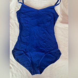 Capezio royal blue leotard in size large